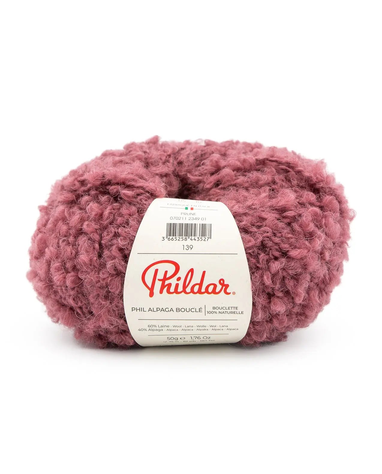 Phil Alpaka Bouclé Phildar Wolle