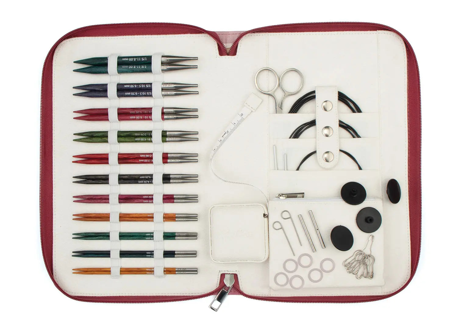 Normal Regal auswechselbare Nadelspitzen Dreamz Holz, 5 Paar 3,00 - 8,00 mm KnitPro Nadeln