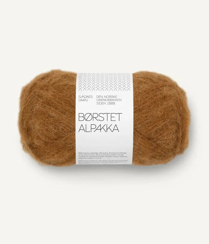 Borstet Alpakka Sandnes Garn Wolle