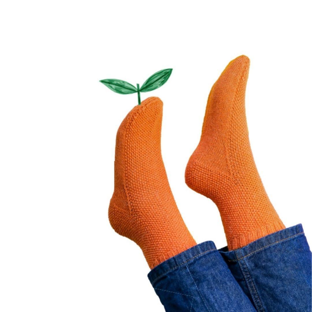 Anleitungsheft „Fruity Socks“ – Bunte Socken mit Fruchtmotiven