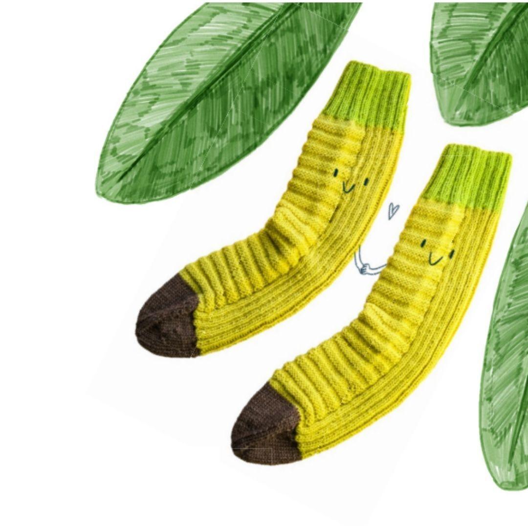 Anleitungsheft „Fruity Socks“ – Bunte Socken mit Fruchtmotiven