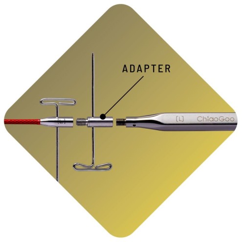 ChiaoGoo - Adapter für auswechselbare Nadelspitzen