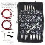 ChiaoGoo - Nadelset auswechselbare Nadelspitzen Twist Red Lace ChiaoGoo