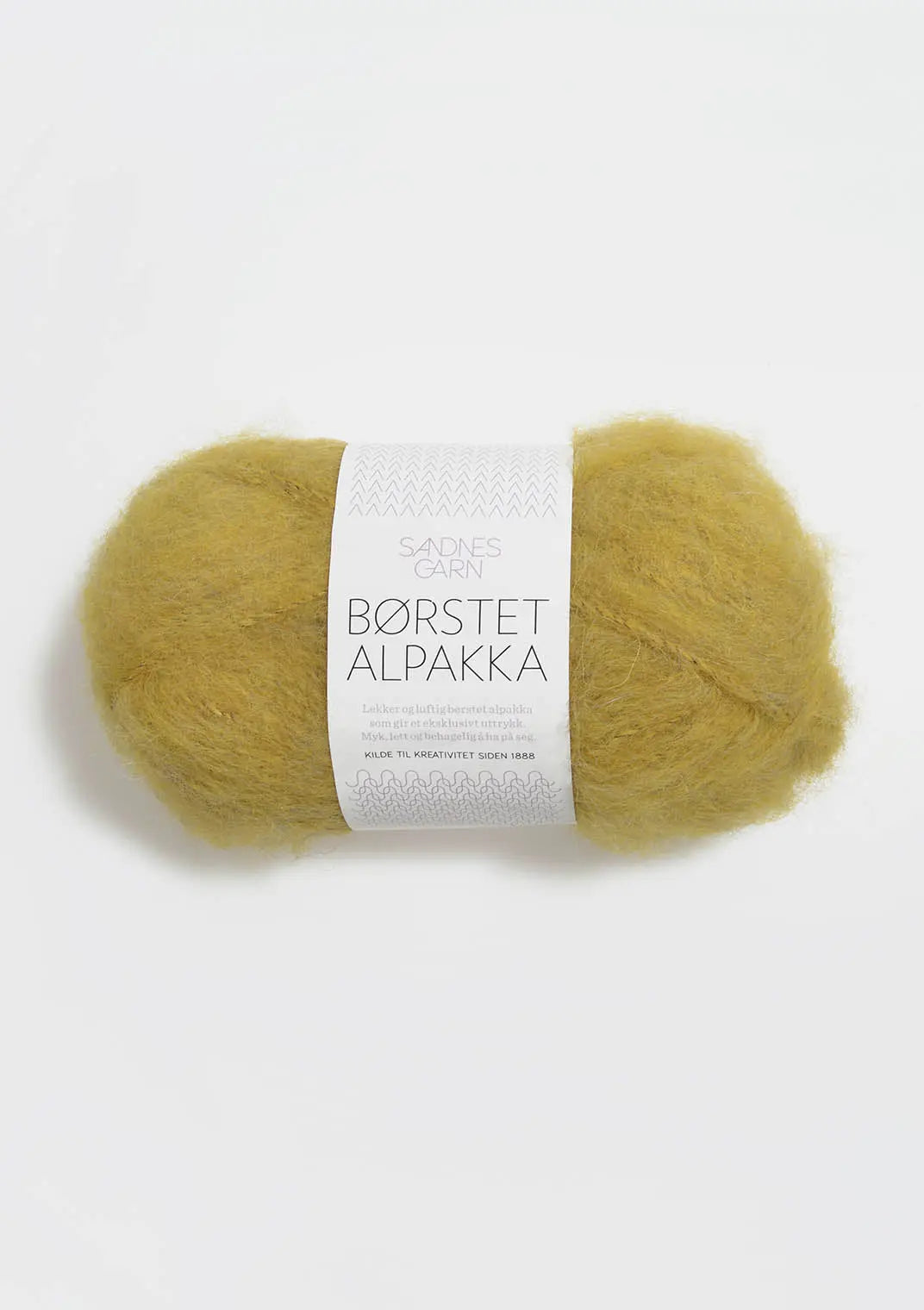 Borstet Alpakka Sandnes Garn Wolle