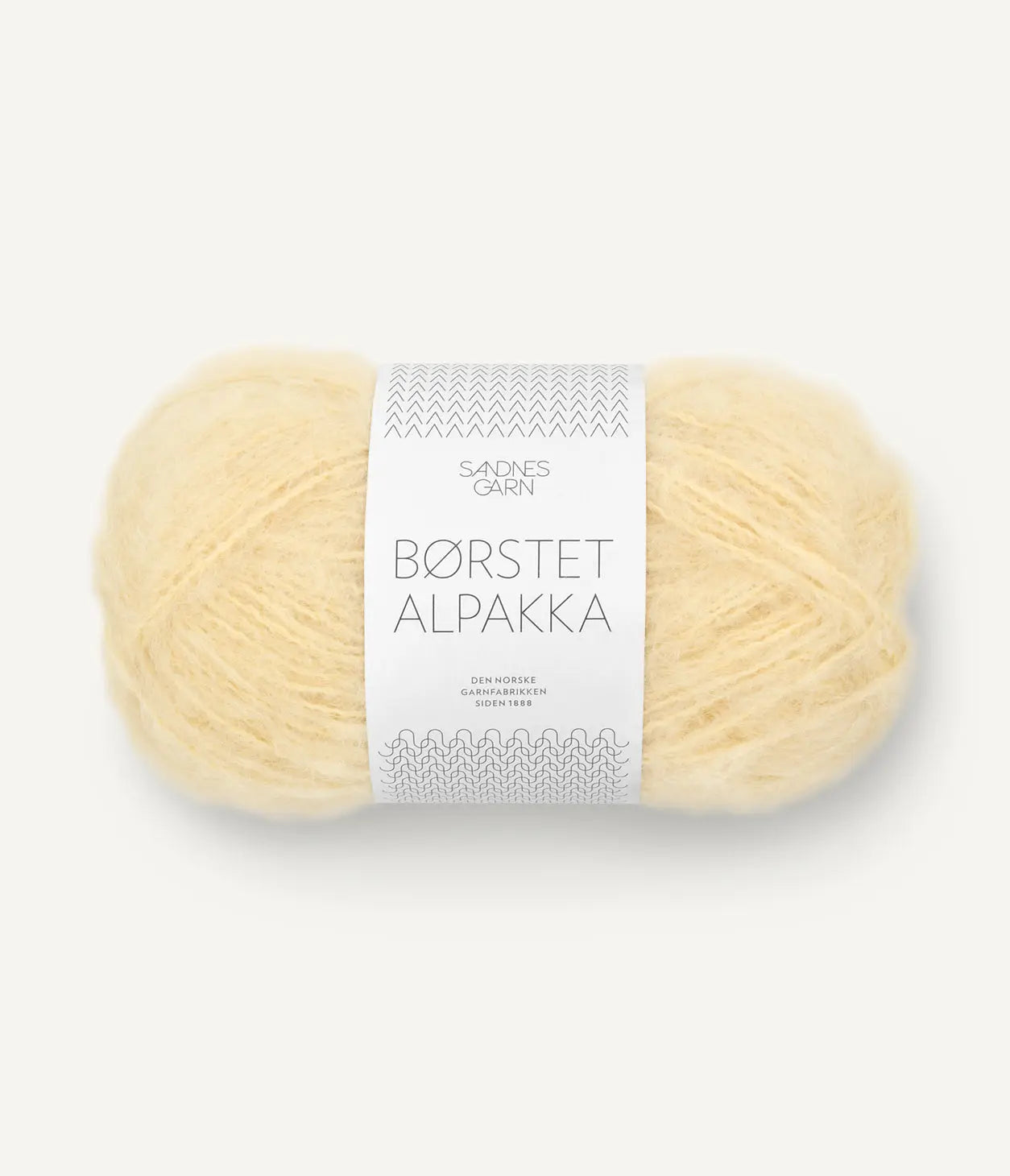 Borstet Alpakka Sandnes Garn Wolle