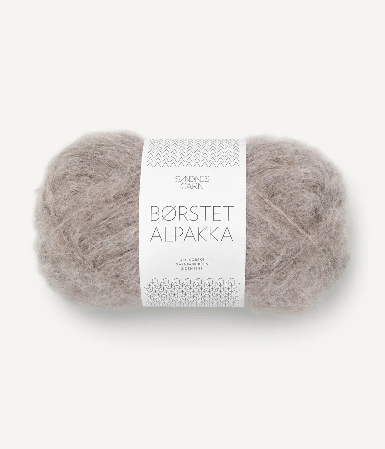 Borstet Alpakka Sandnes Garn Wolle