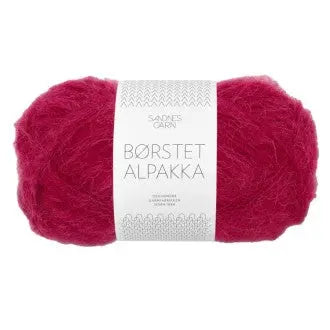 Borstet Alpakka Sandnes Garn Wolle