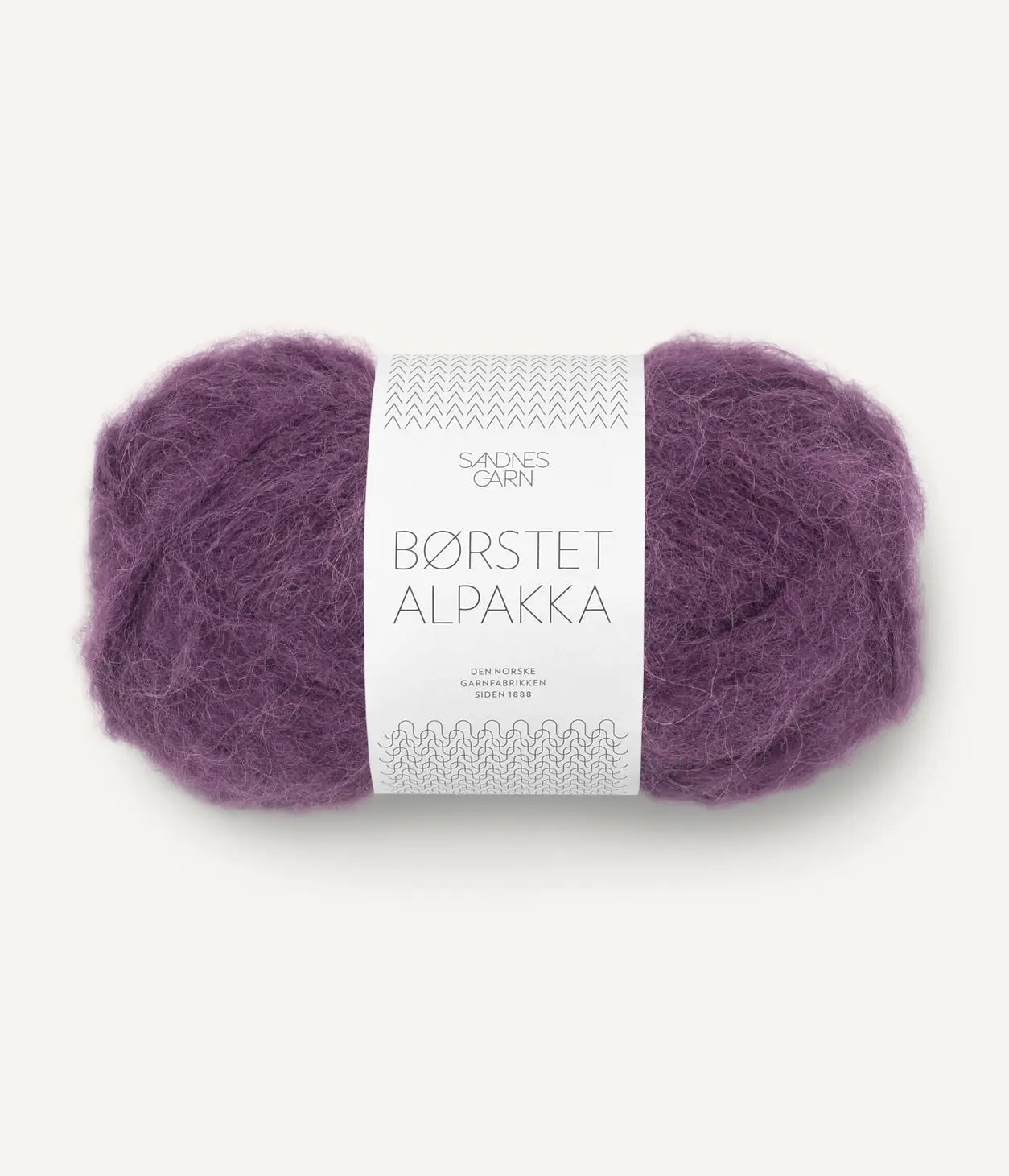 Borstet Alpakka Sandnes Garn Wolle