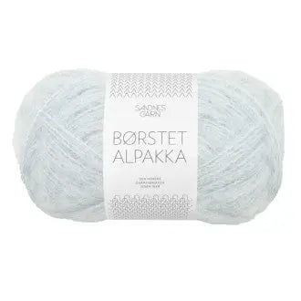 Borstet Alpakka Sandnes Garn Wolle