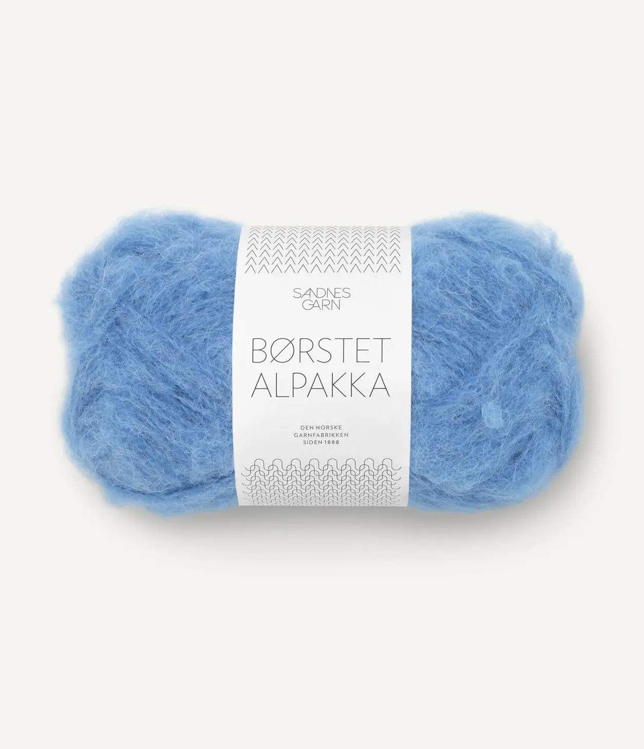 Borstet Alpakka Sandnes Garn Wolle