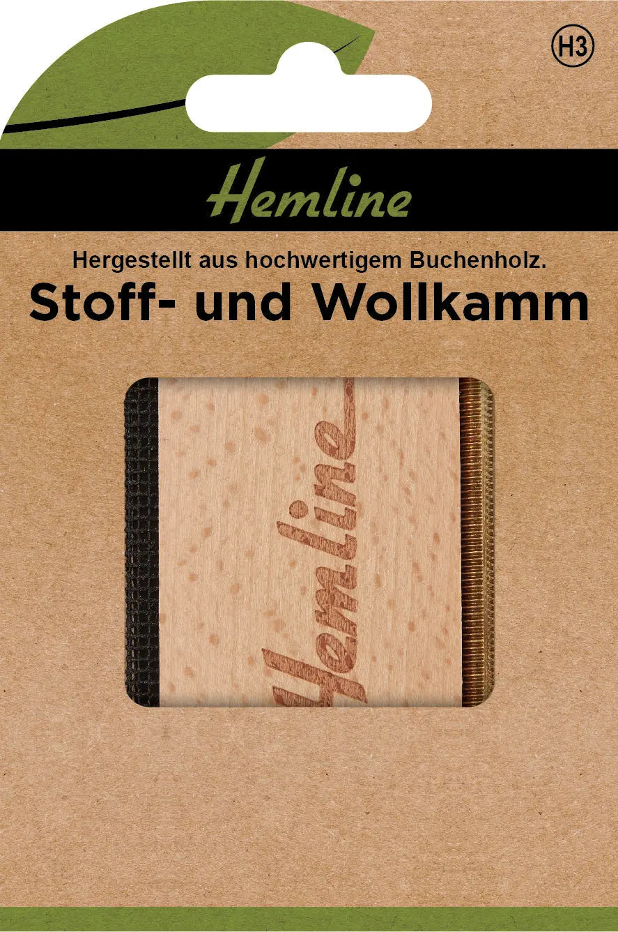 Stoff- und Wollkamm – Perfekte Pflege für Deine Strickprojekte Hemline Strickzubehör