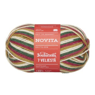 Novita 7 Veljestä Joulu – Weihnachts-Socken