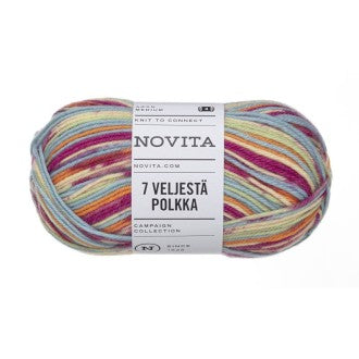 7 Veljestä Polkka - Sockengarn