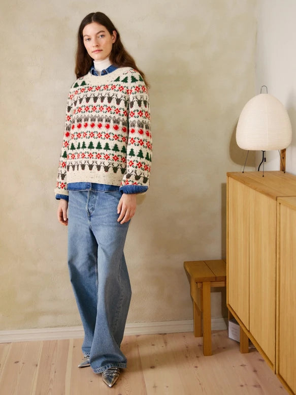 Strickanleitung - Weihnachtspullover