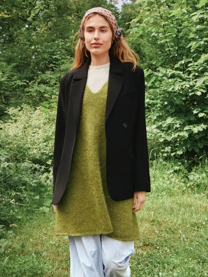 Strickanleitung Meadow Dress Sandnes Garn Strickanleitung