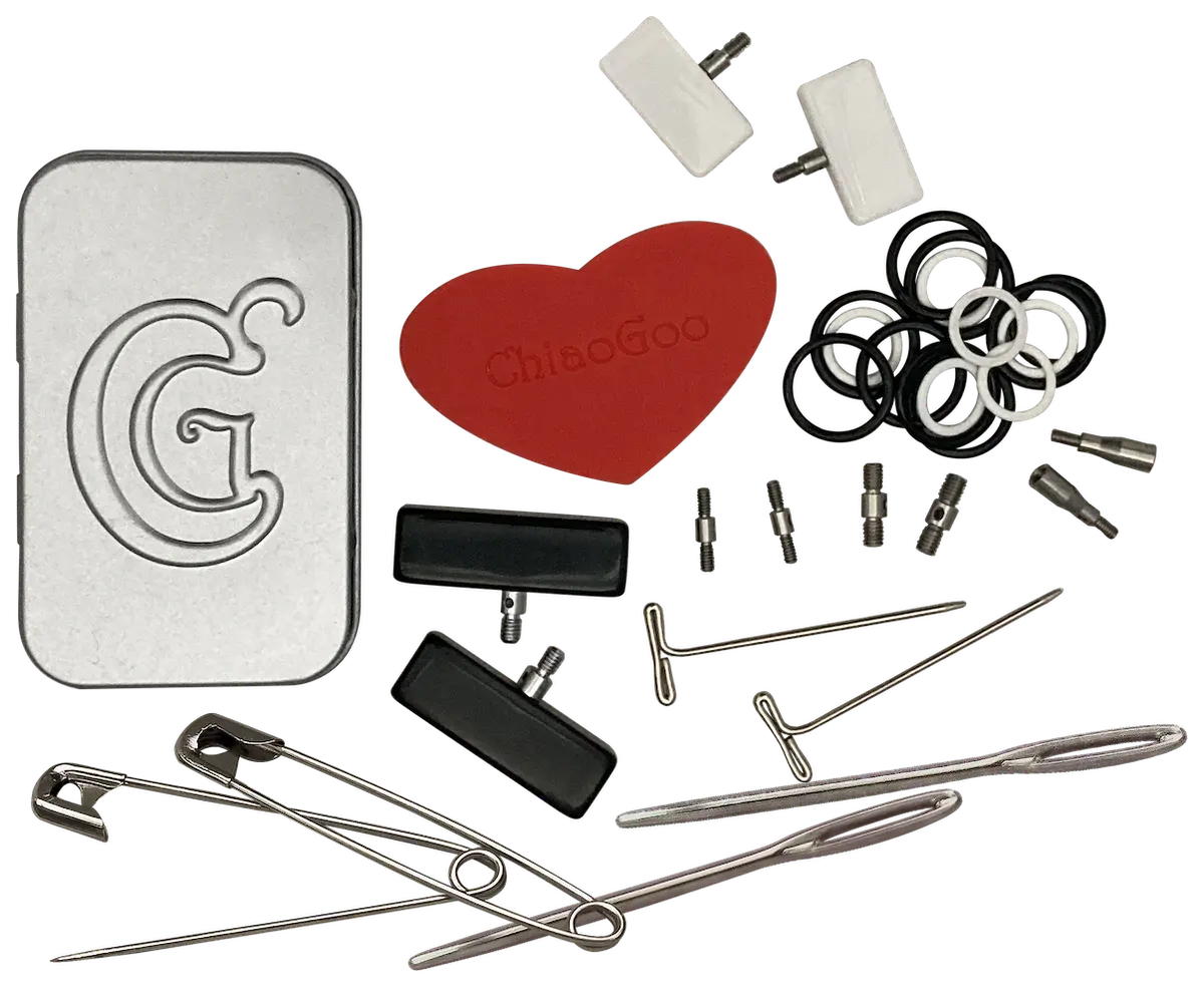 ChiaoGoo Zubehör-Set TWIST & SPIN – Dein unverzichtbares Strick-Werkzeug ChiaoGoo Nadeln