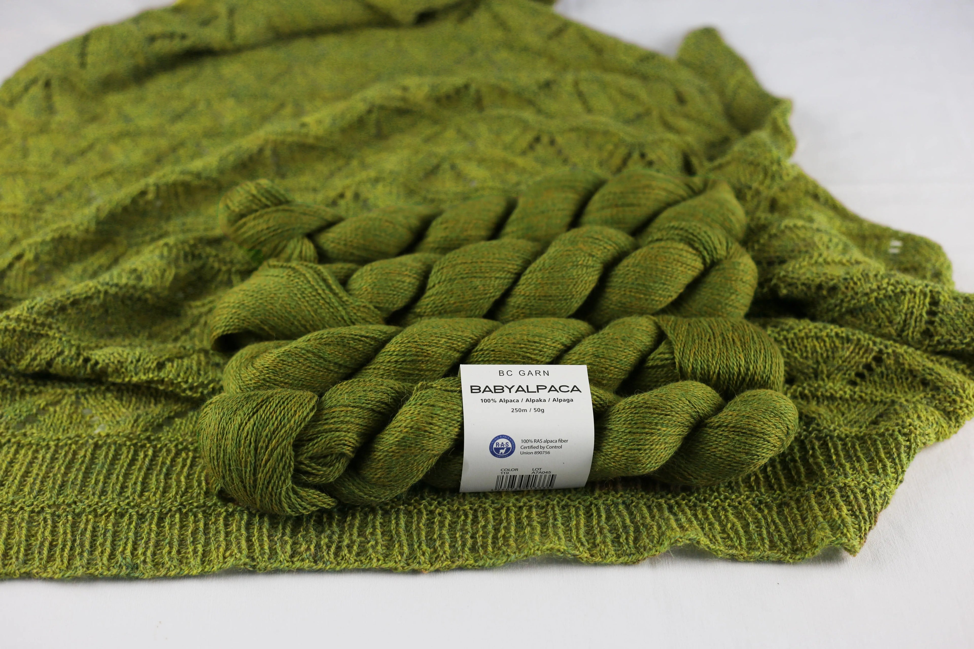 Strickset⎜Ruhner Schal aus BC Alpaka BC Strickset