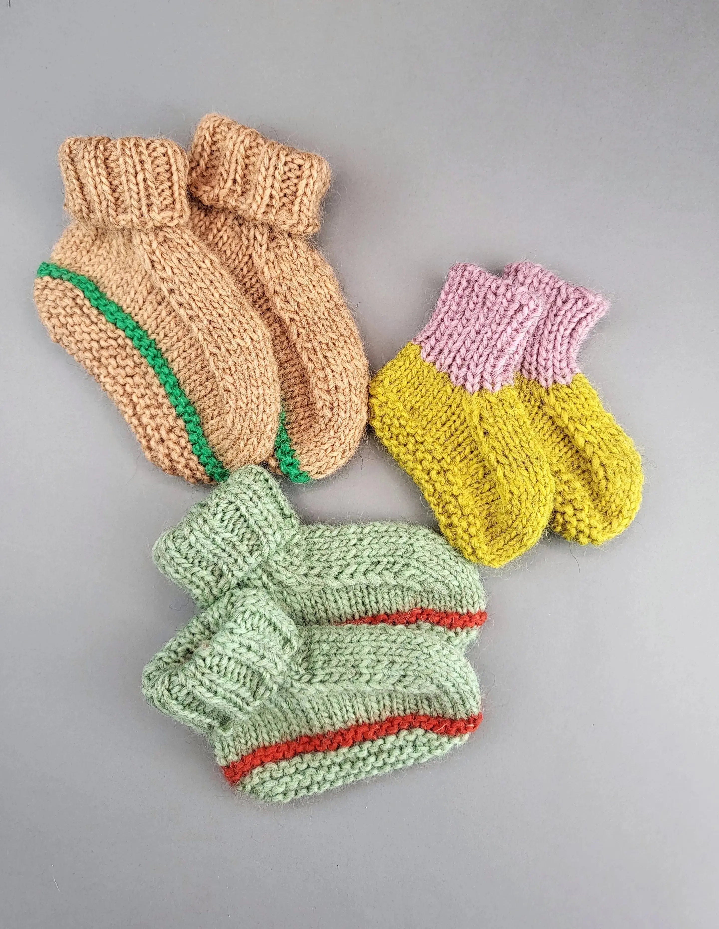 Strickanleitung Baby Booties Lianne.shop Strickanleitung
