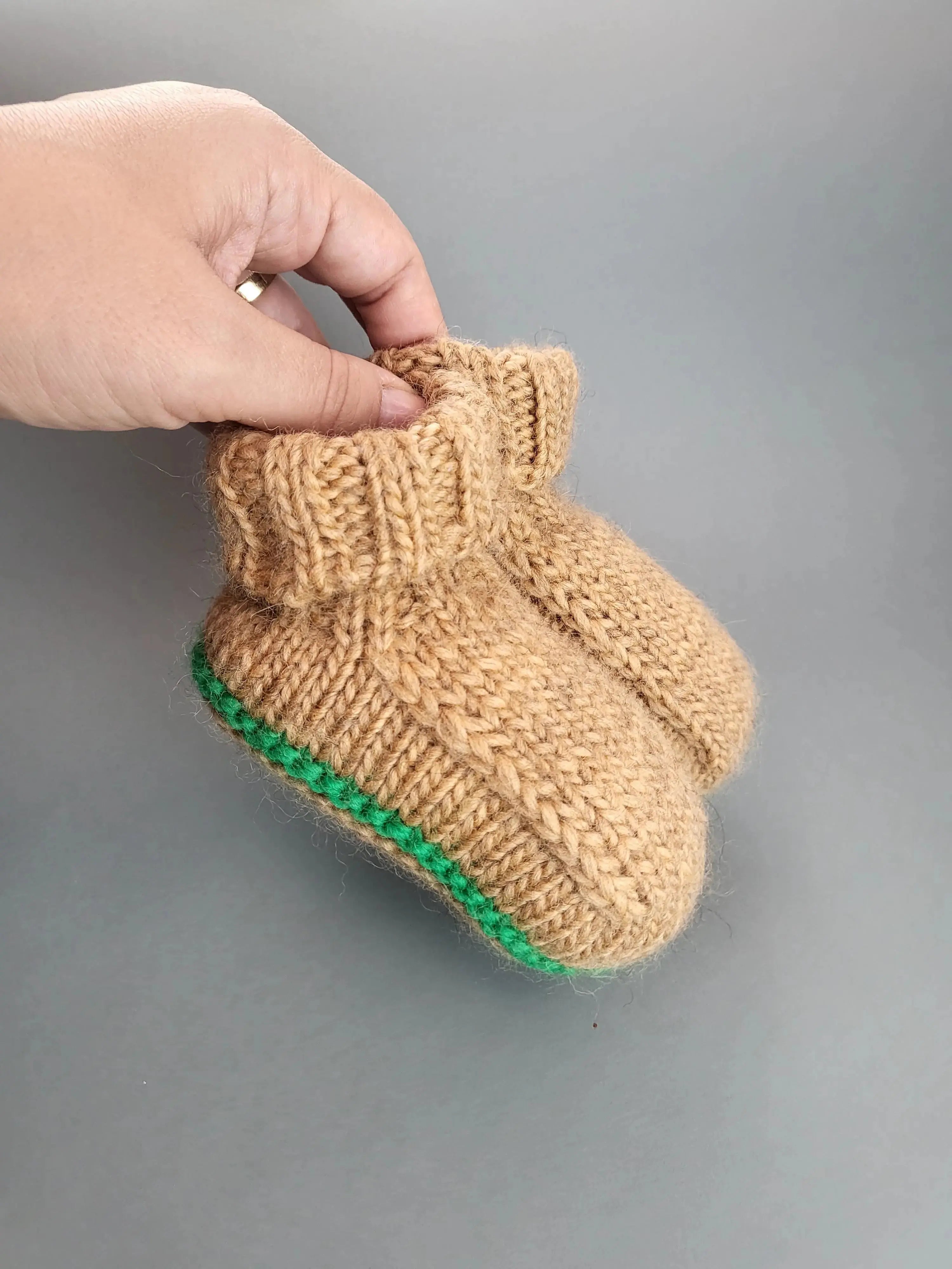Strickanleitung Baby Booties Lianne.shop Strickanleitung