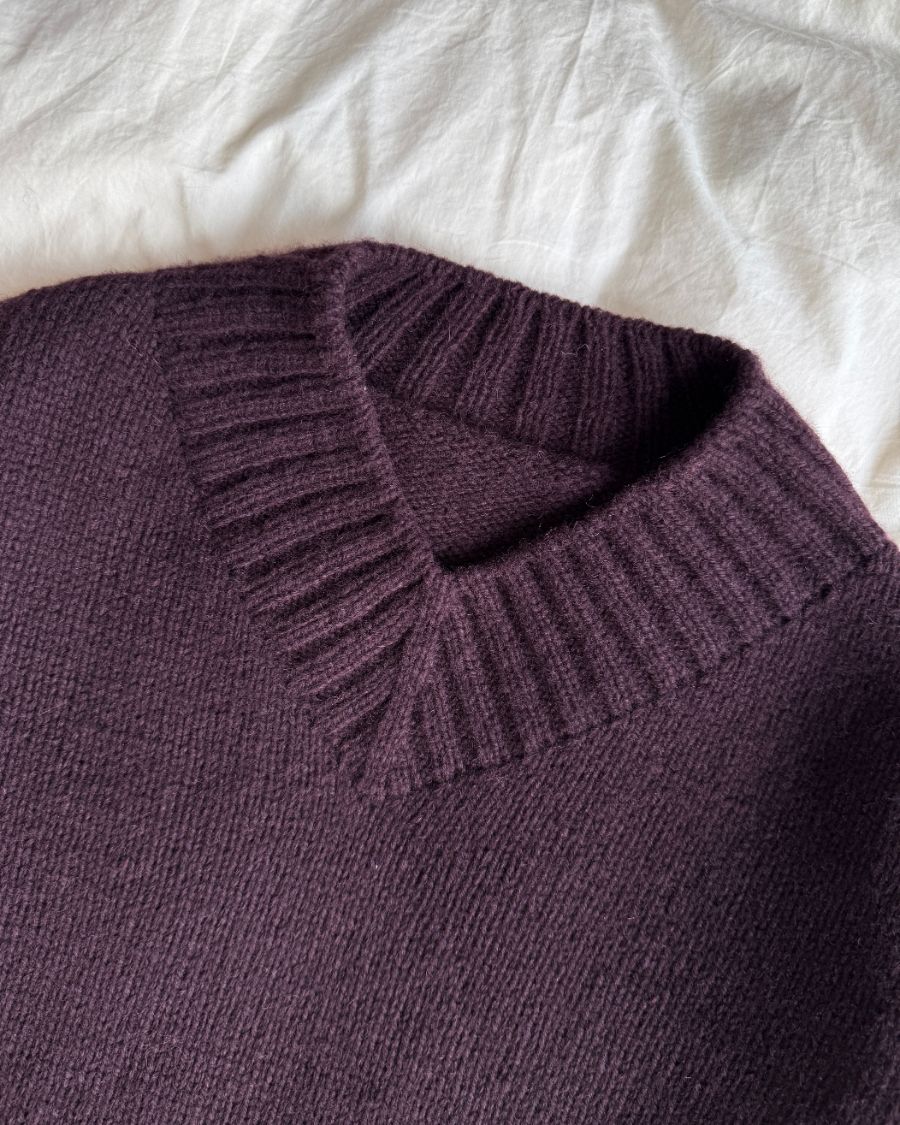 Strickanleitung Hannah Sweater V-neck