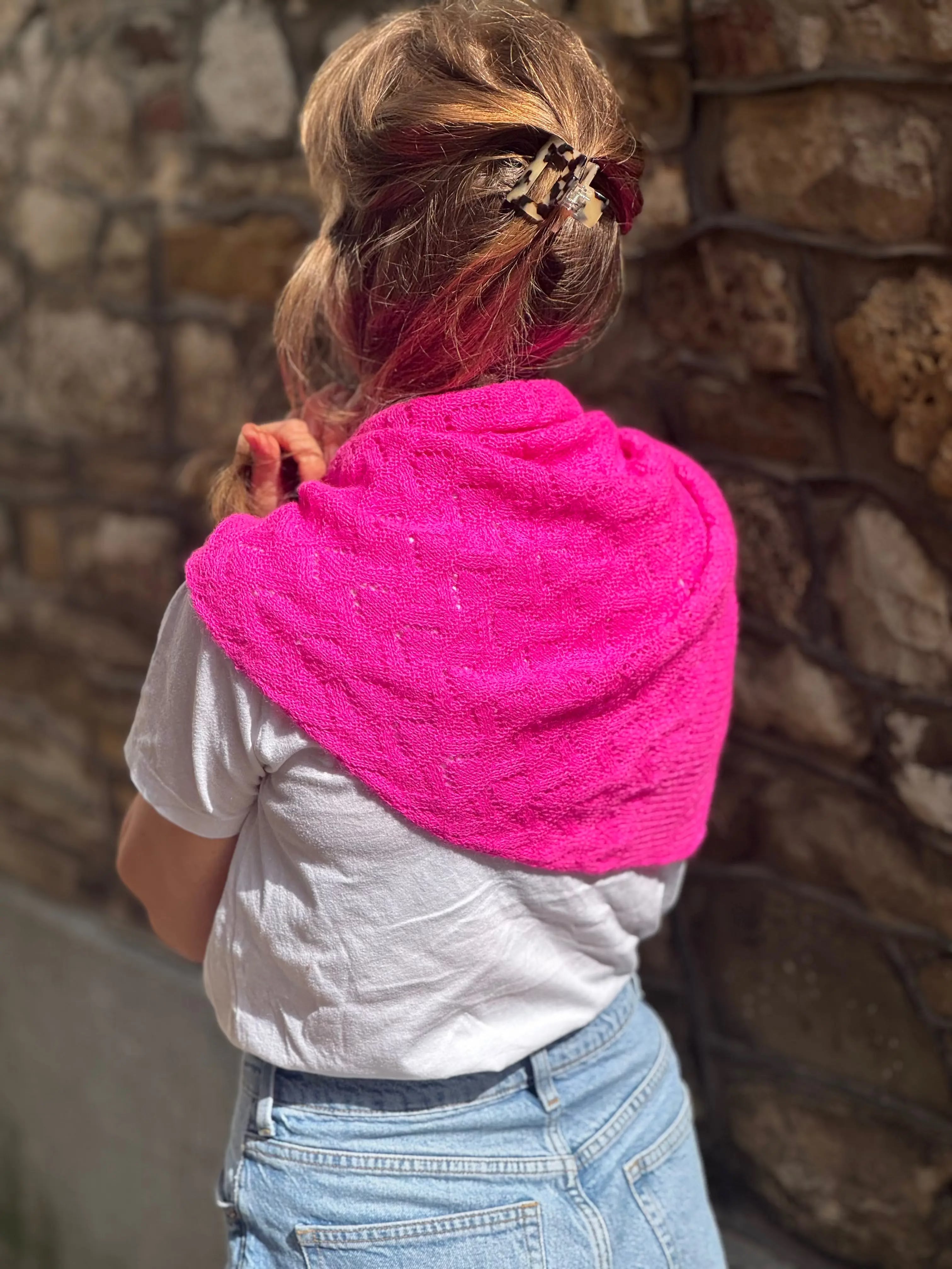 Strickset⎜Ruhner Schal aus BC Alpaka BC Strickset