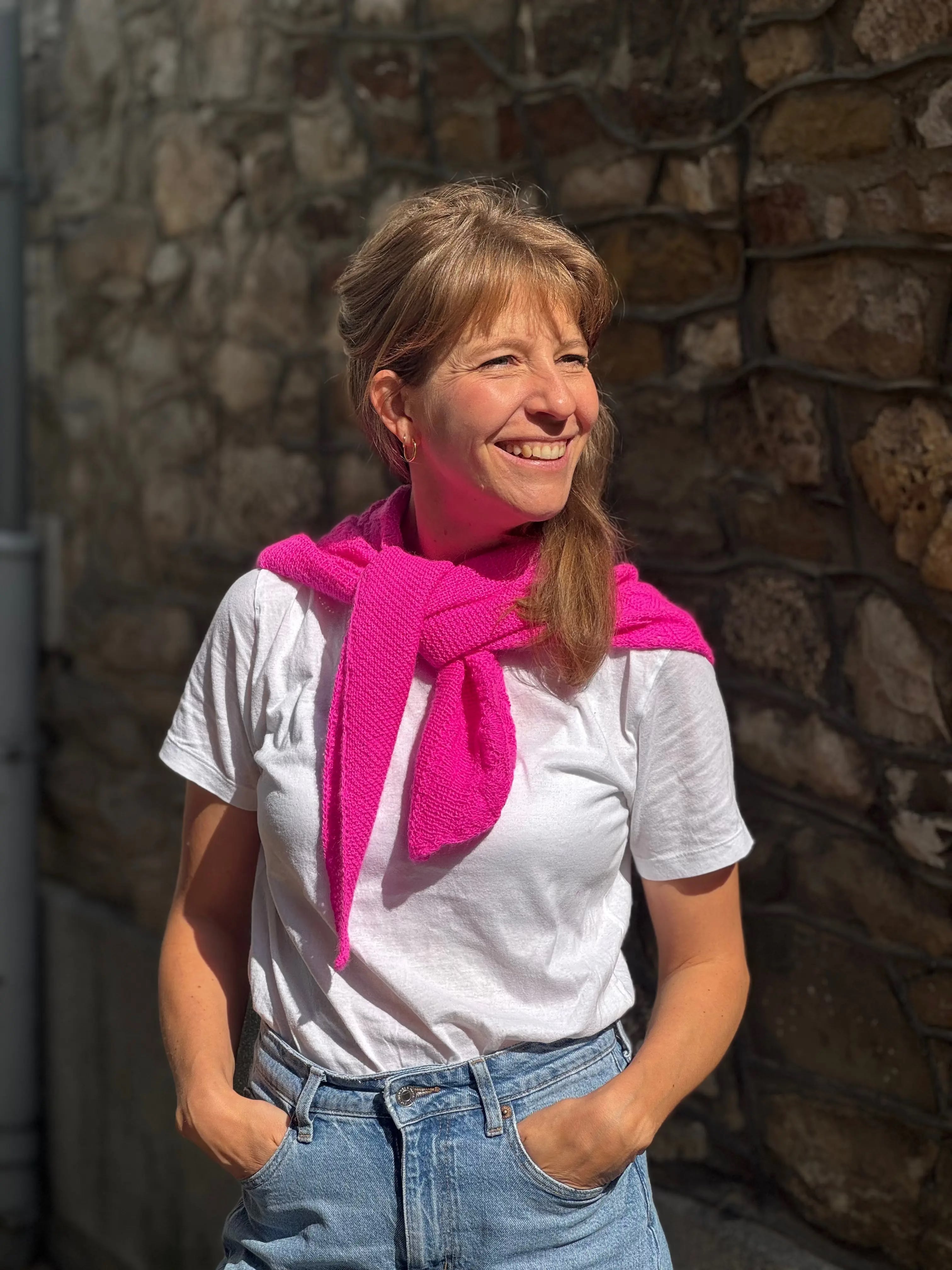 Strickset⎜Ruhner Schal aus BC Alpaka BC Strickset