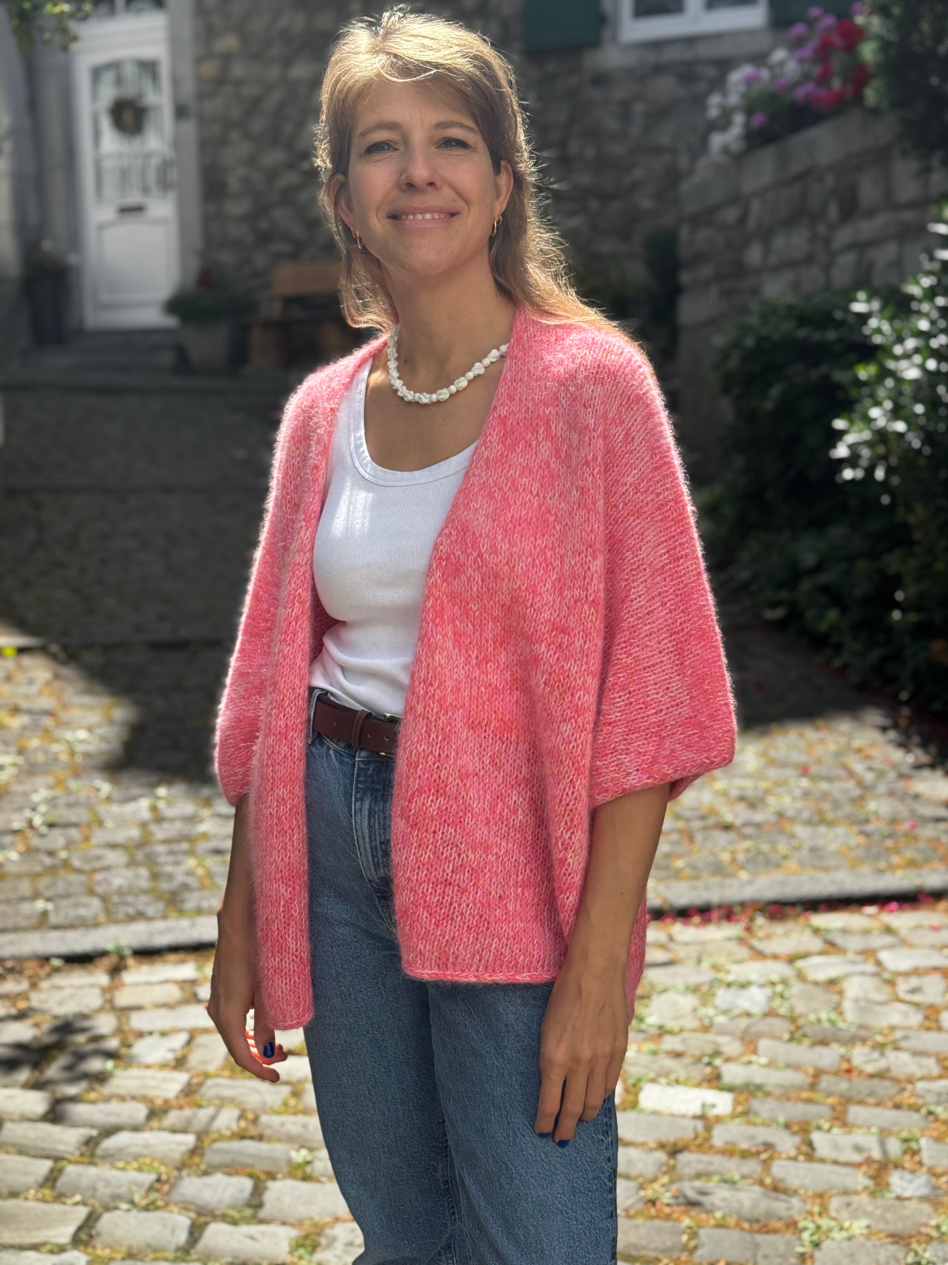 MIKA Summer Cardigan brushed Alpaka Edition