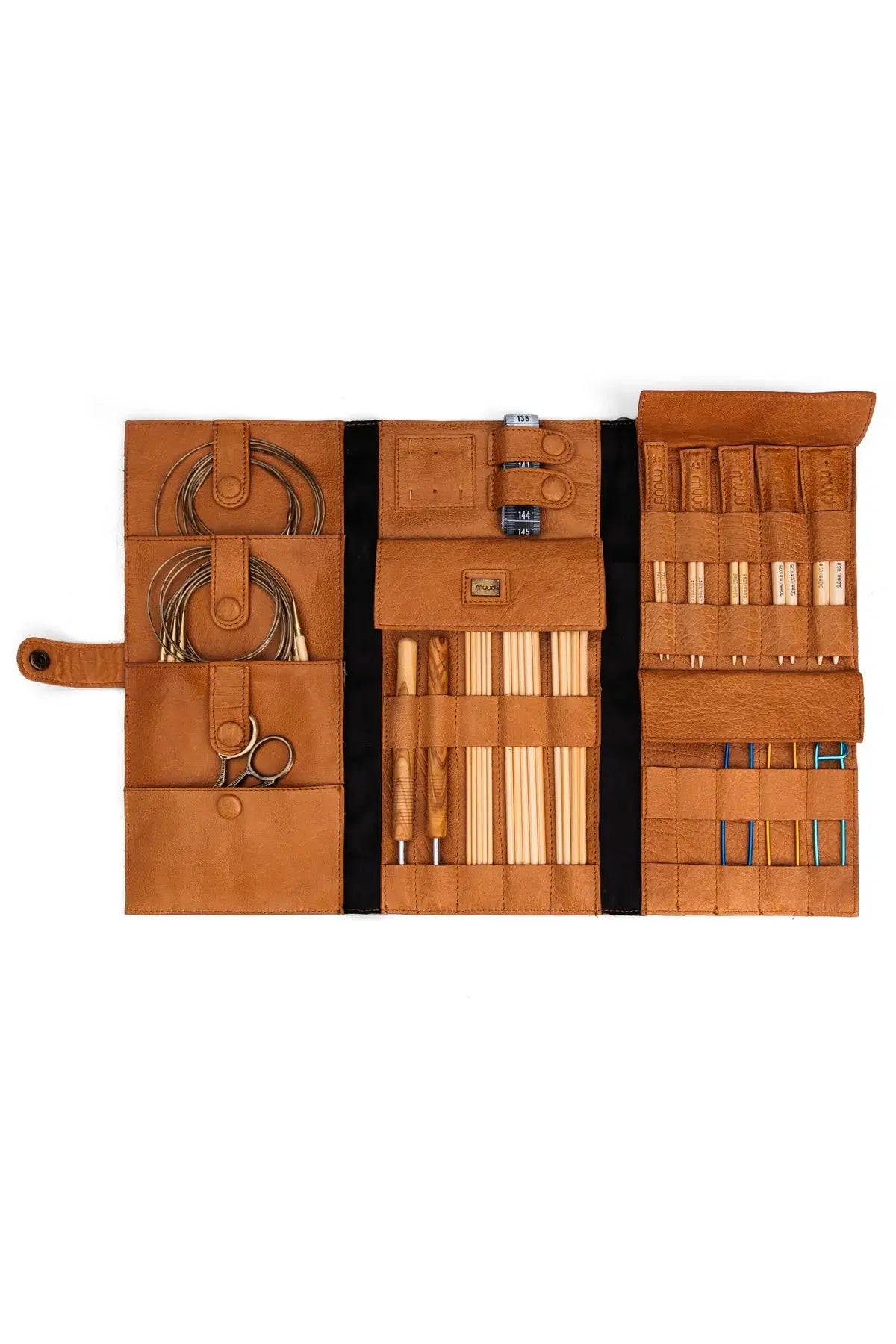 Lucy - Nadeltasche für Stricknadeln und Strickzubehör muud Tasche zur Aufbewahrung