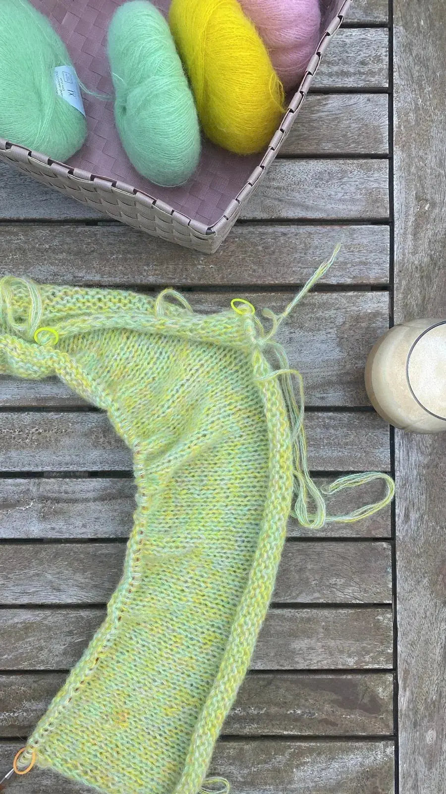 Strickset⎜MIKA Summer Cardigan brushed Alpaka Edition Lotilda Strickset