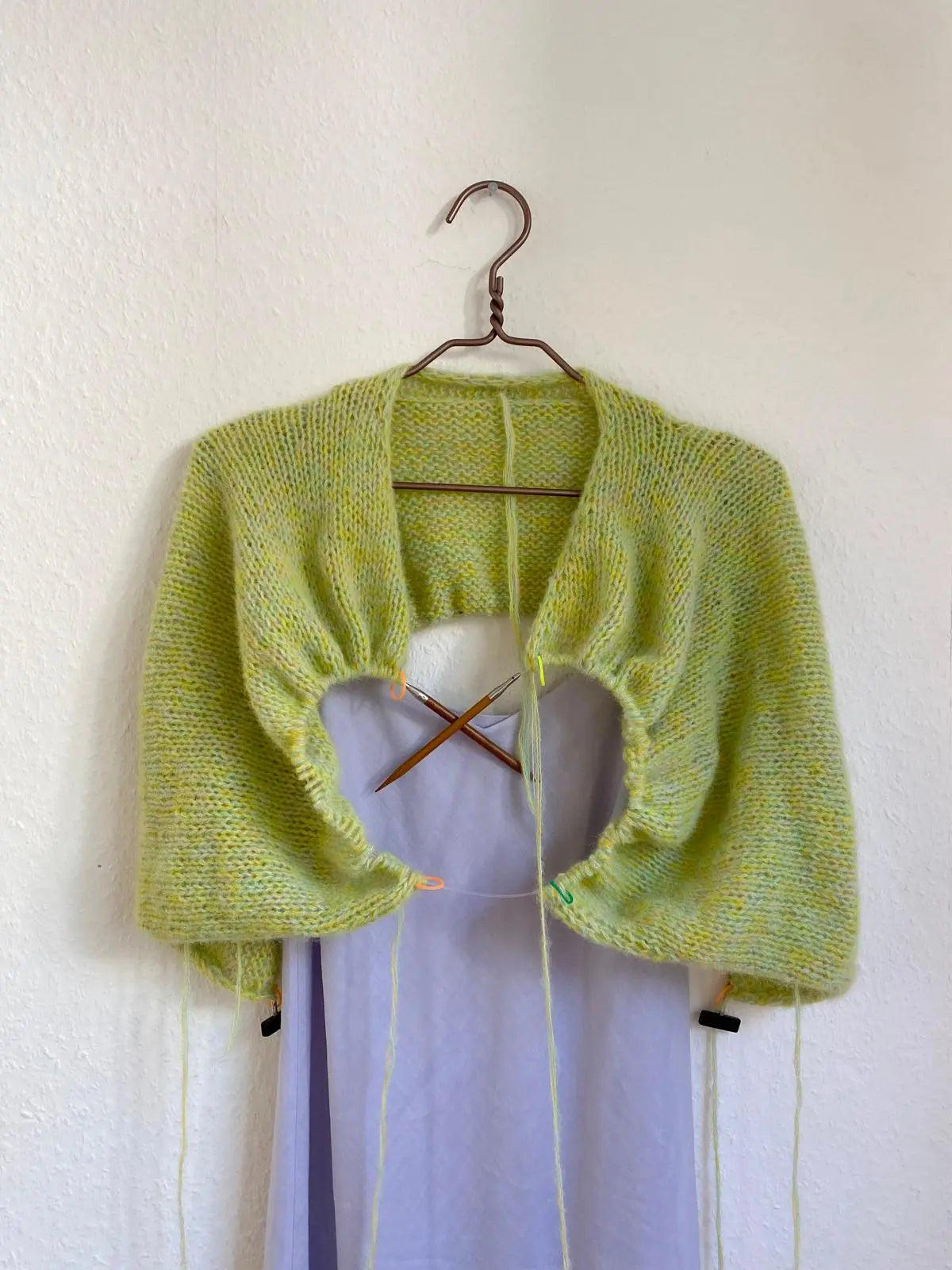 Strickset⎜MIKA Summer Cardigan brushed Alpaka Edition Lotilda Strickset