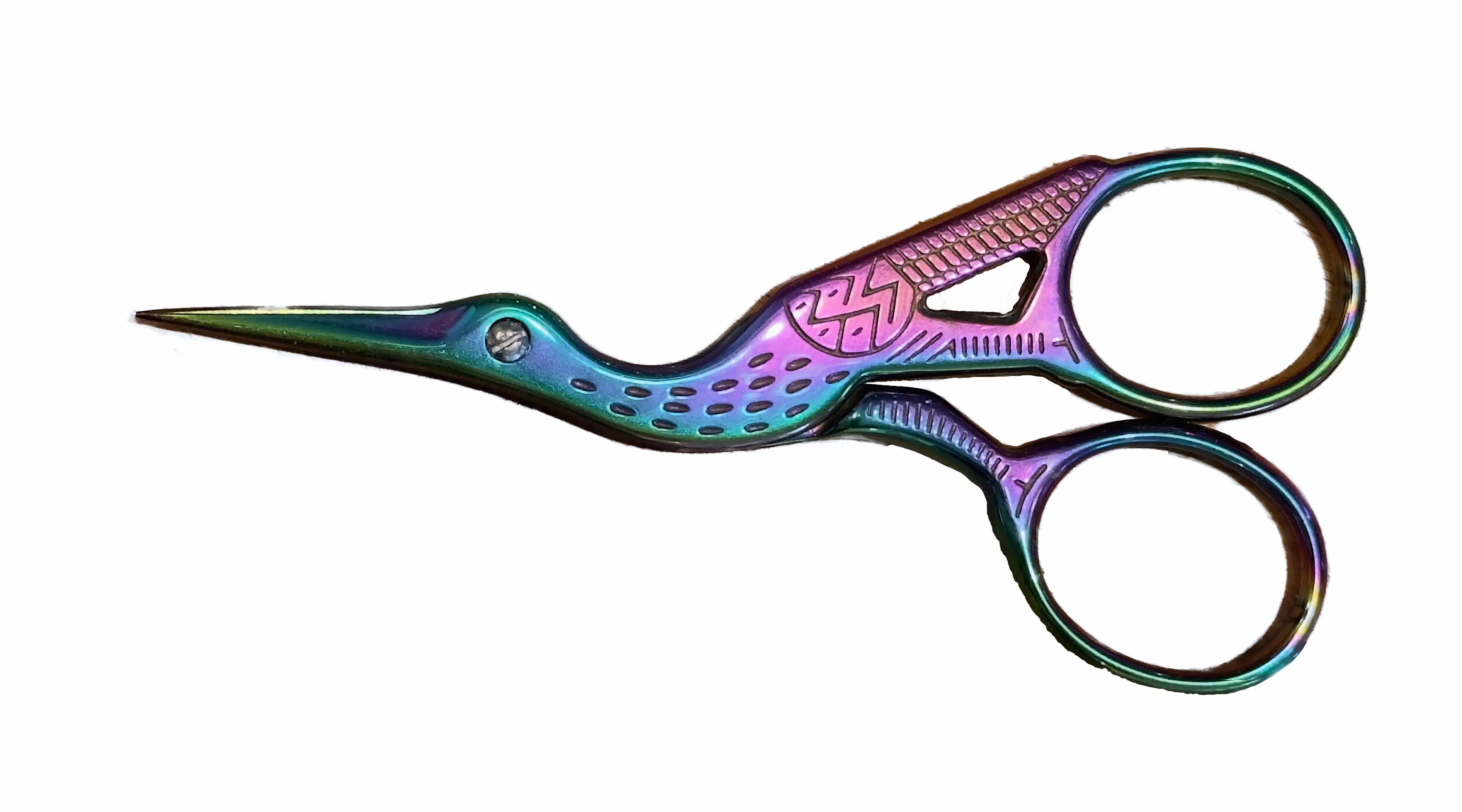 Regenbogen-Storch-Schere Lianne