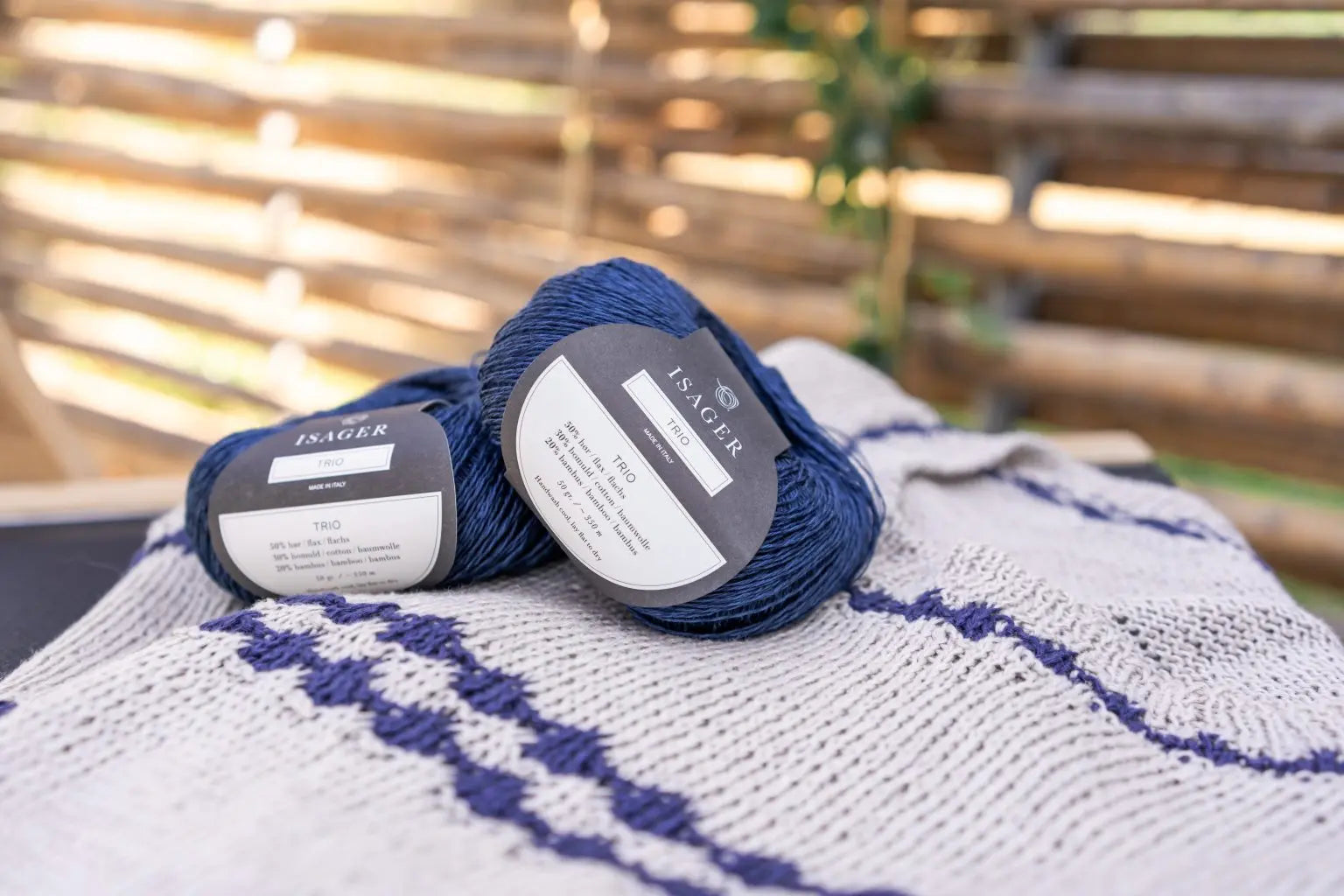 Trio 1 Isager Wolle
