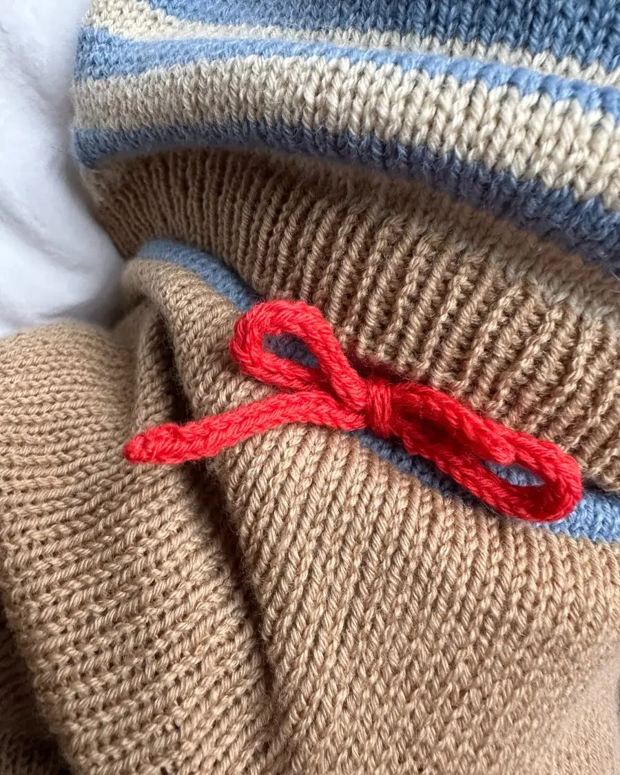 Strickanleitung - Holger Baby Set PetiteKnit Strickanleitung