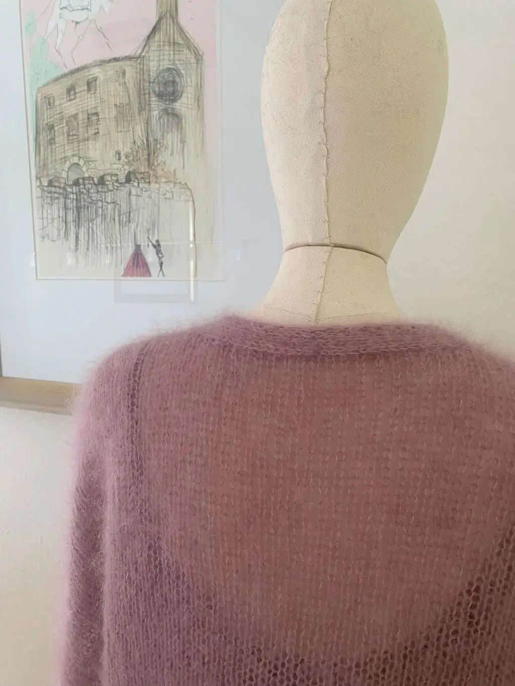 Strickset⎜MIKA Summer Cardigan Mohair ISAGER Edition Lotilda Strickset