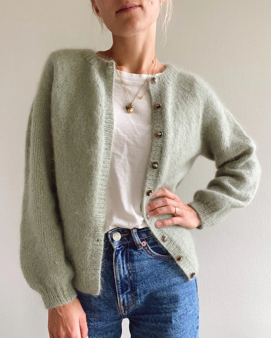 Strickanleitung Novice Cardigan-Mohair Edition