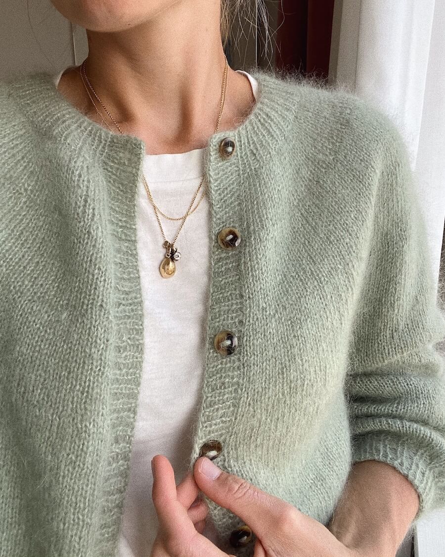 Strickanleitung Novice Cardigan-Mohair Edition