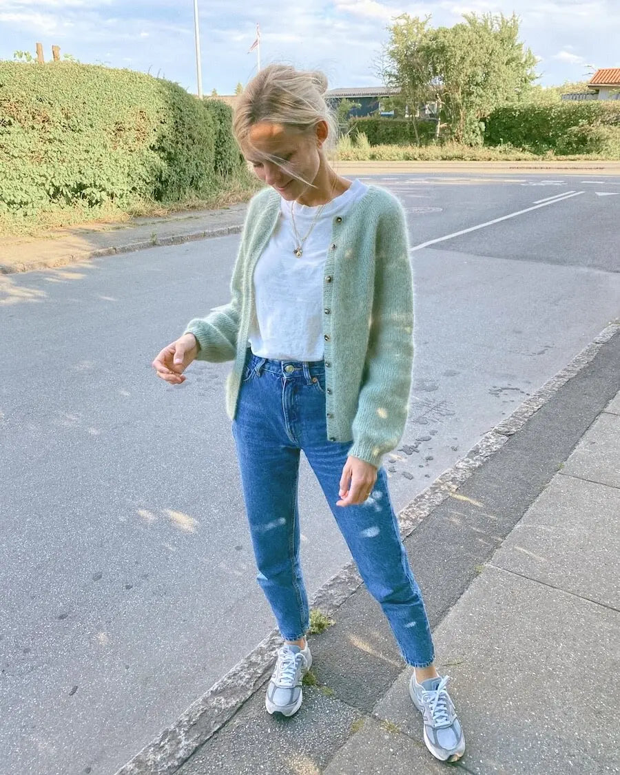 Strickanleitung Novice Cardigan-Mohair Edition PetiteKnit Strickanleitung