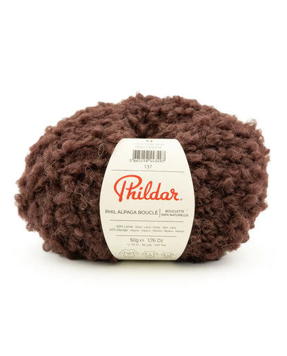 Phil Alpaka Bouclé Phildar Wolle