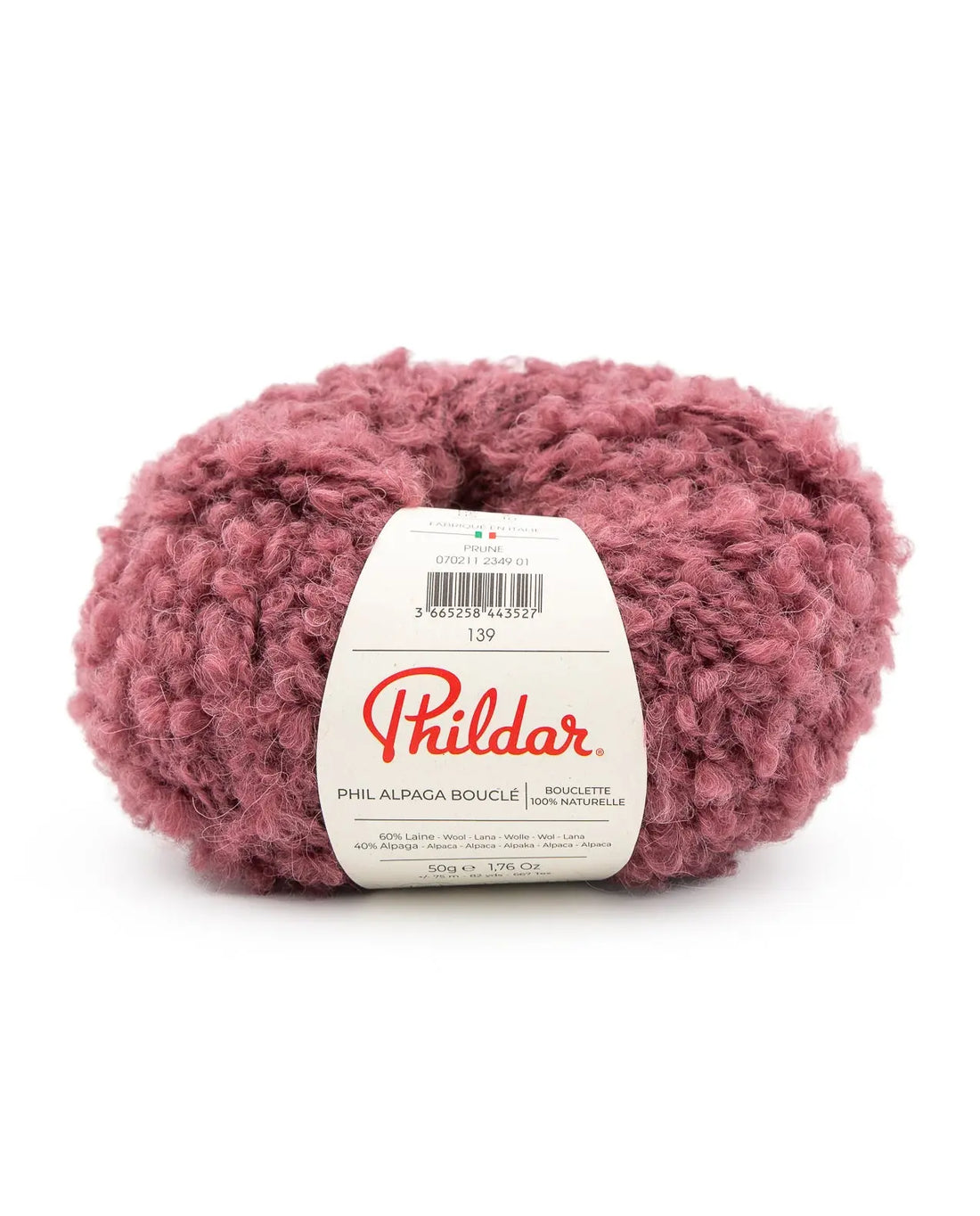 Phil Alpaka Bouclé Phildar Wolle