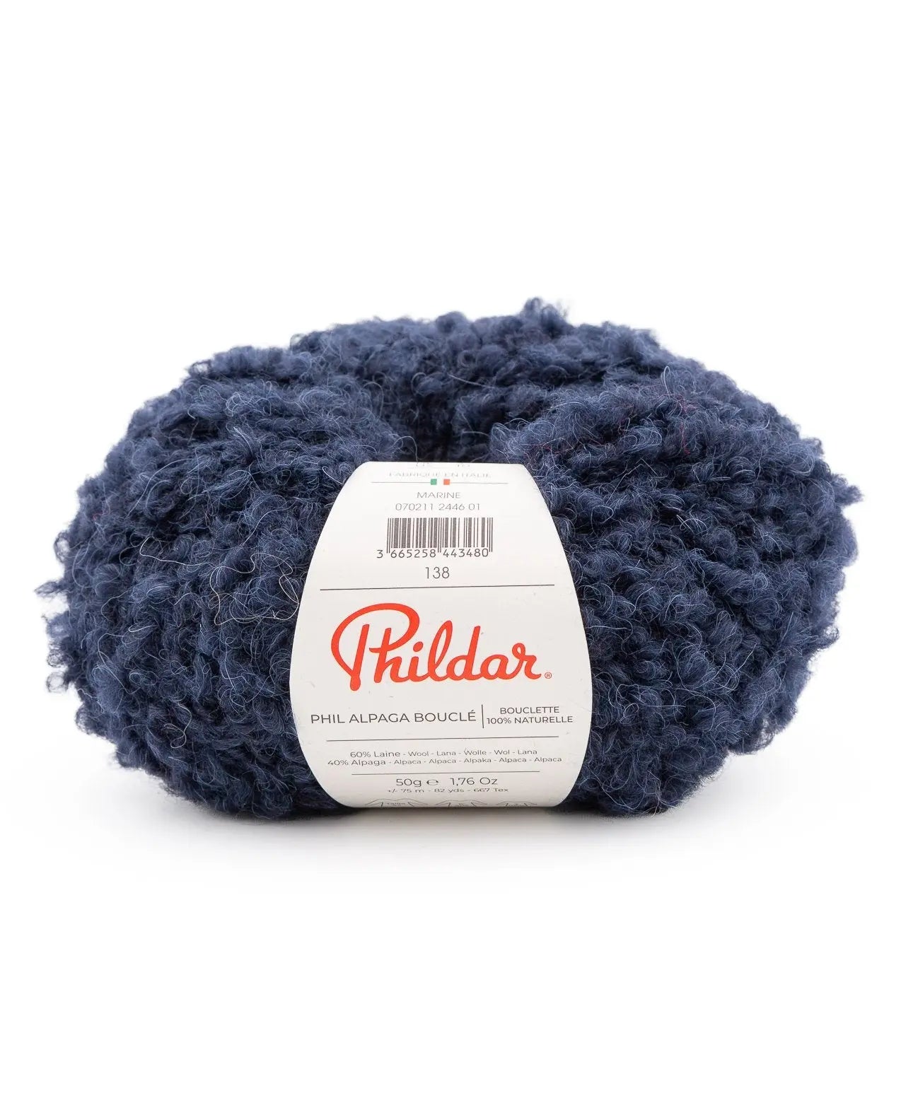 Phil Alpaka Bouclé Phildar Wolle