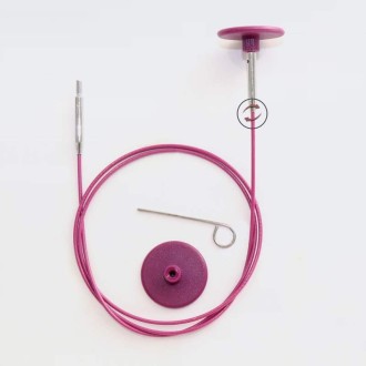 KnitPro Nadelseile 360° – Flexibles Drehseil