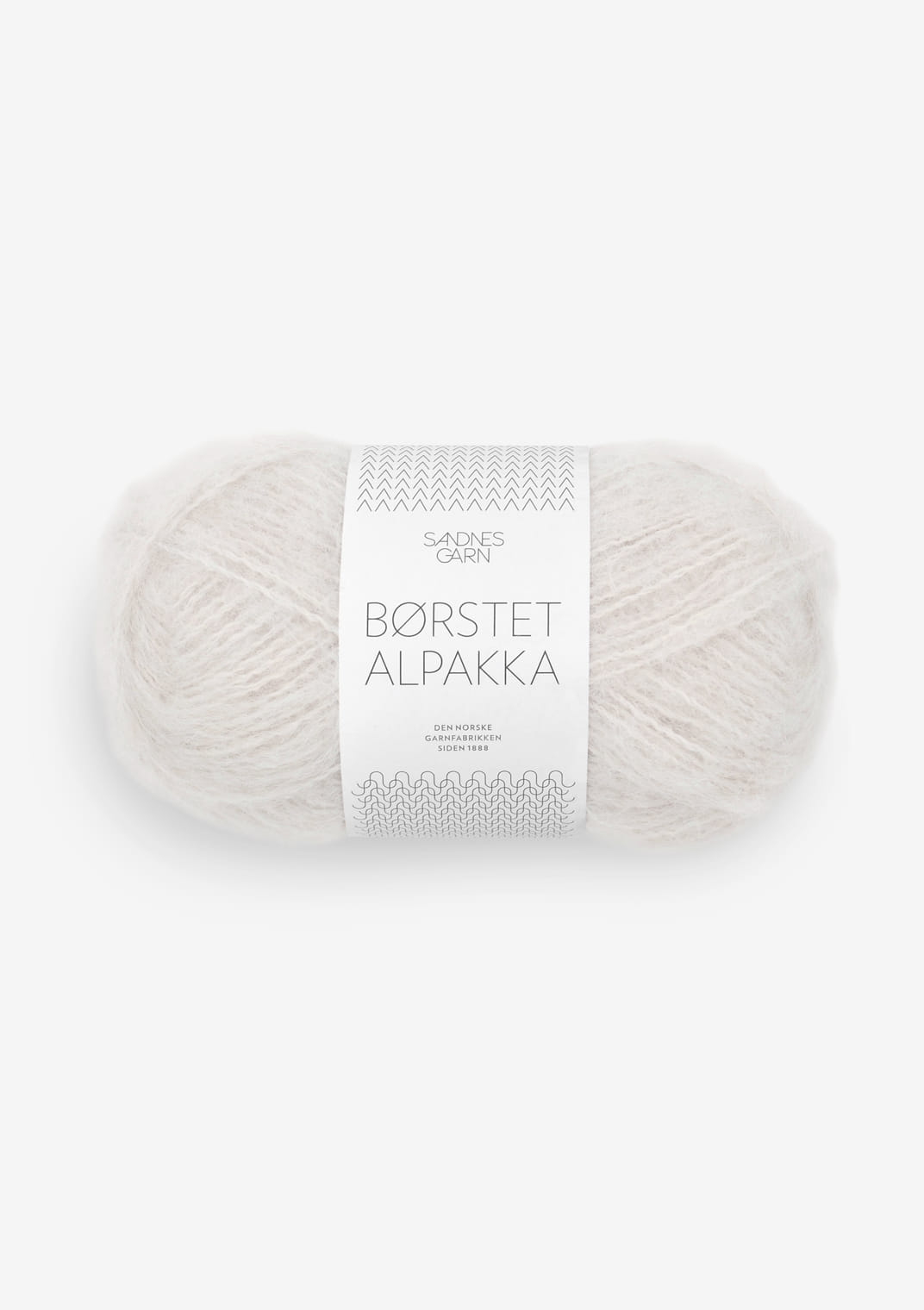 Borstet Alpakka