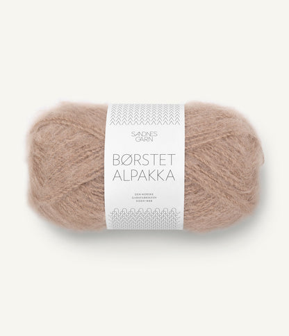 Borstet Alpakka