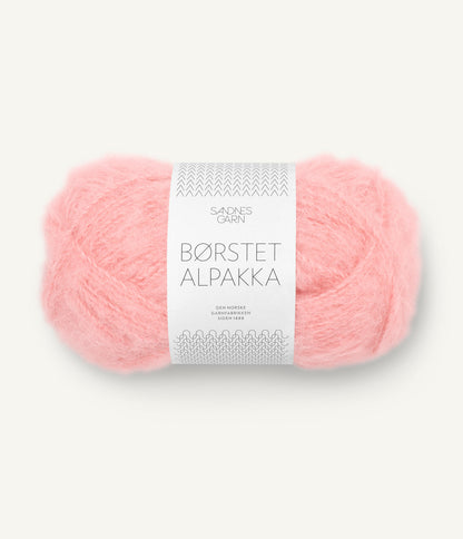 Borstet Alpakka