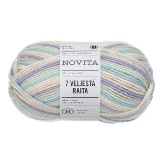 Novita 7 Veljestä Raita – Sockengarn für Streifensocken