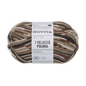 7 Veljestä Polkka - Sockengarn