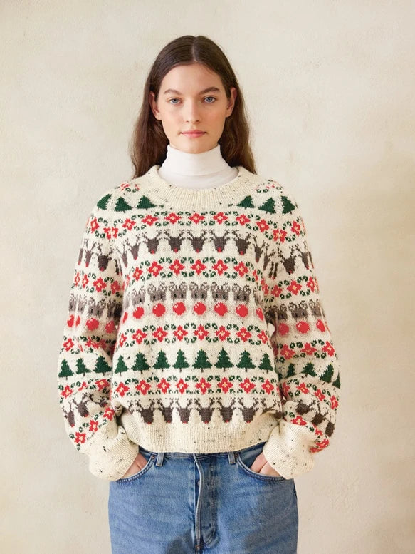 Strickanleitung - Weihnachtspullover
