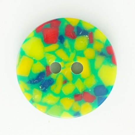 Terrazzo Knöpfe 2-Löcher