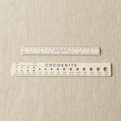 Ruler and Needle Gauge Set
