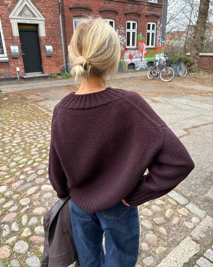 Strickanleitung Hannah Sweater V-neck